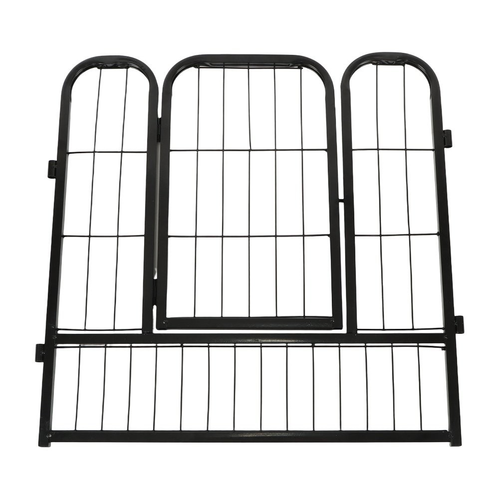 24"/32"/40" Dog Playpen 12/16/24/32 Panels Dog Pen Pet Playpen Kennel Fence