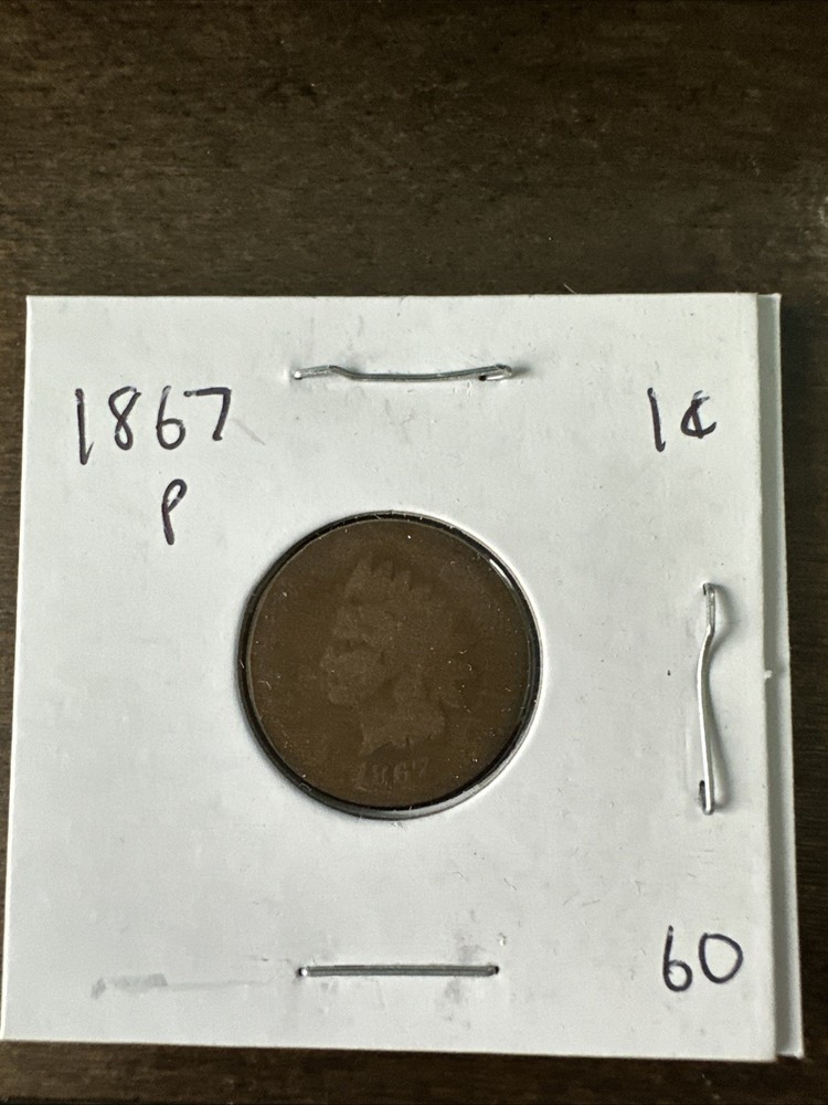 1867 Indian Head Cent - BN, Penny 1C