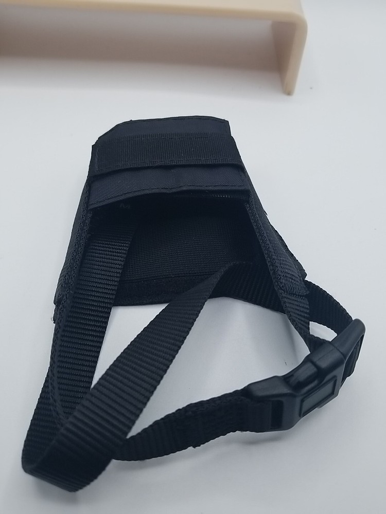 PETSAFE Soft Muzzle for Medium Dogs Black Nylon Adjustable Padded