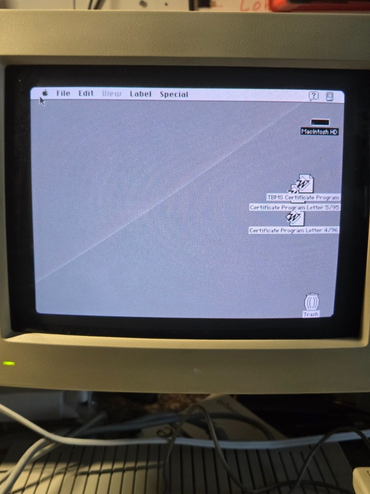Apple Macintosh LC II Complete System - Tested Working
