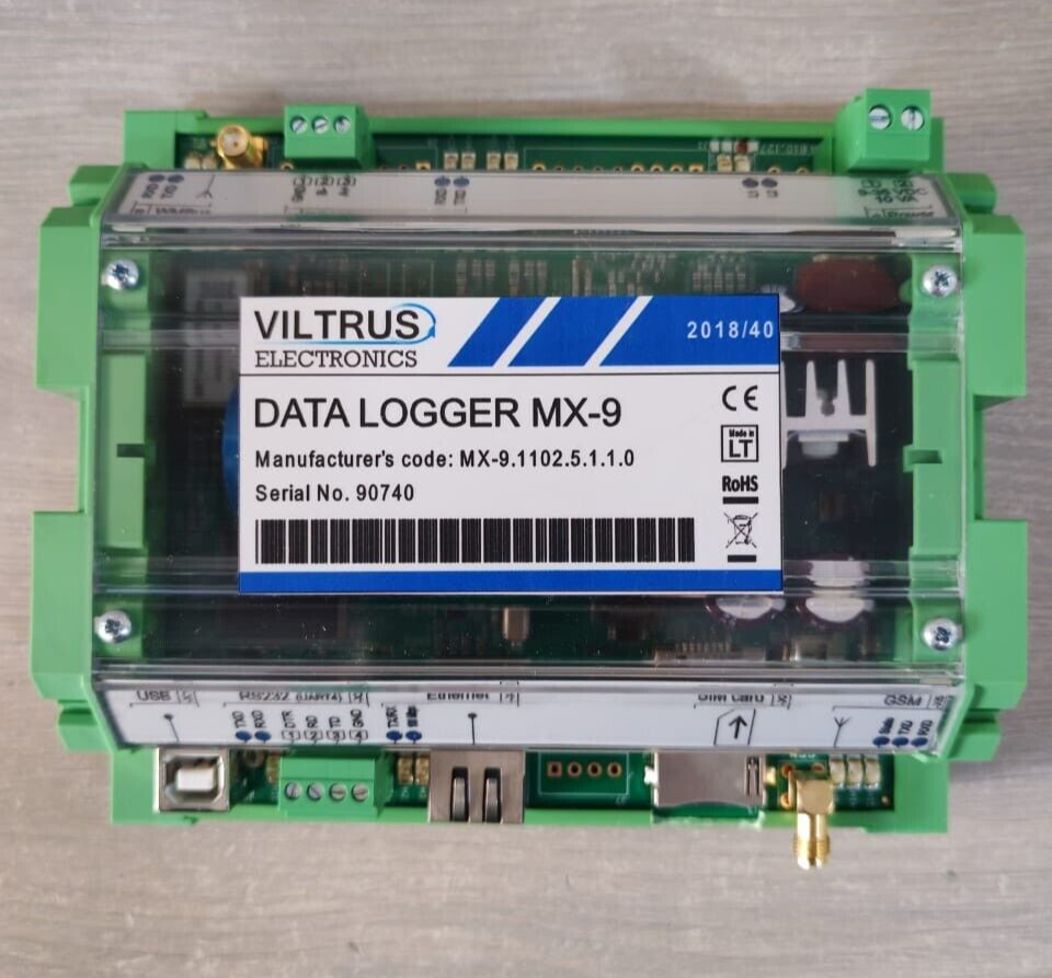 VILTRUS ELECTRONICS DATA LOGGER MX-9 / 1102.5.1.1.0