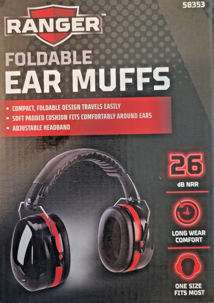 Ear Muff Hearing Safety Noise Protector Soundproofing Noise Shooting Work