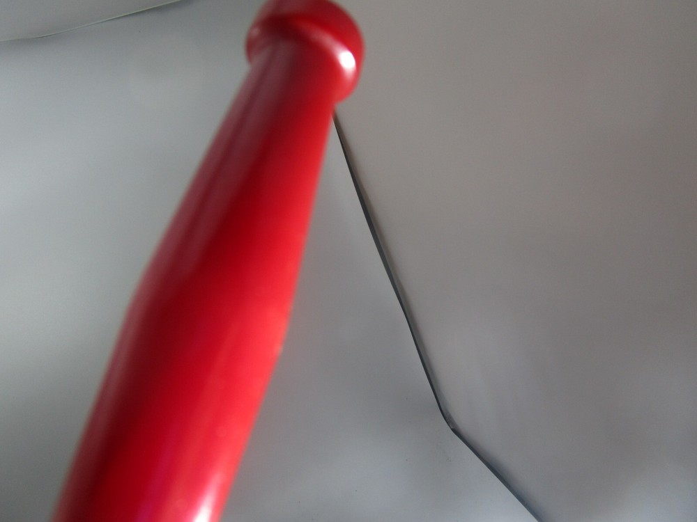 Vintage Mottled Cherry Red Bakelite Handle