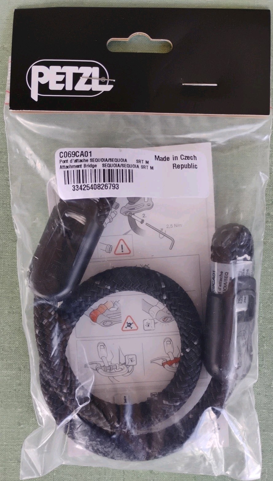 Petzl Attachment Bridge for Sequoia & SRT Harness Pre 2019