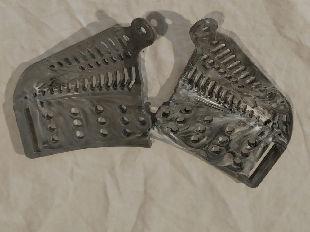 JT Proflex Marble Ear GuardsGrey Gray