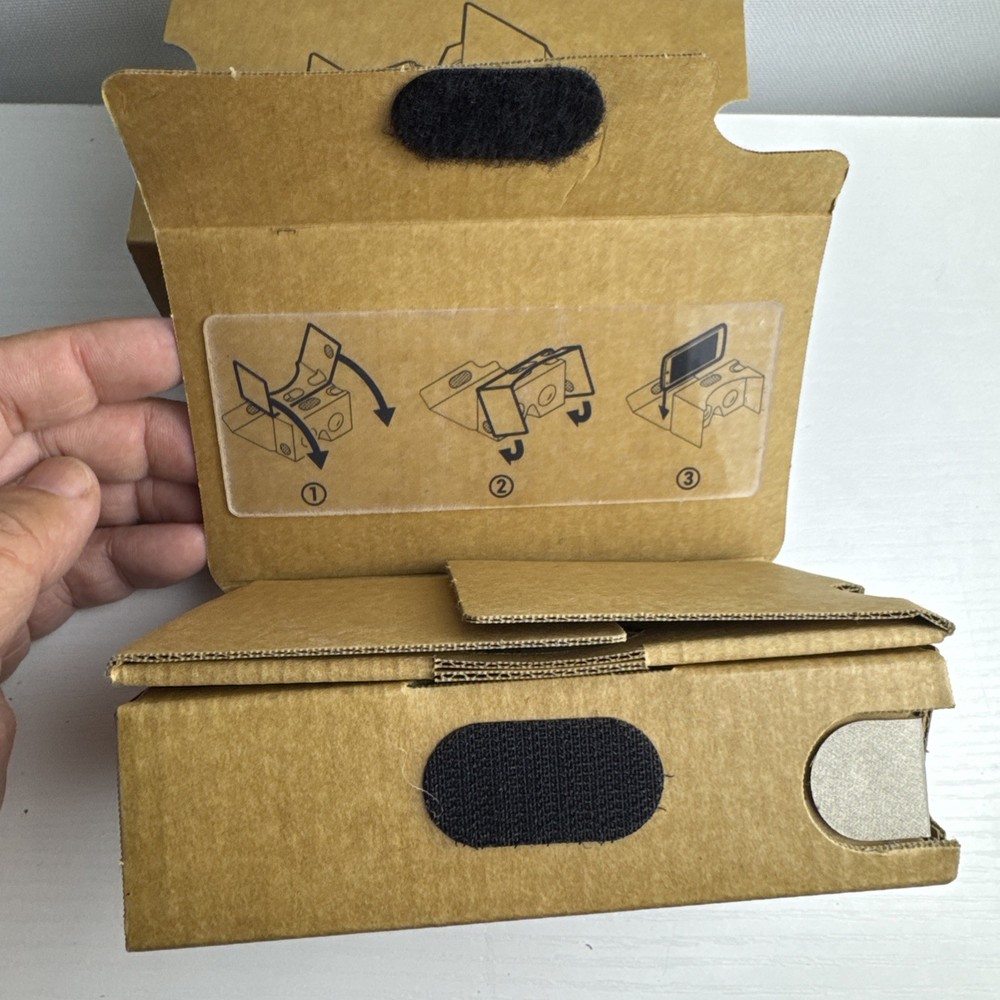 Google Cardboard: 3D VR Virtual Reality Headset Games Glasses