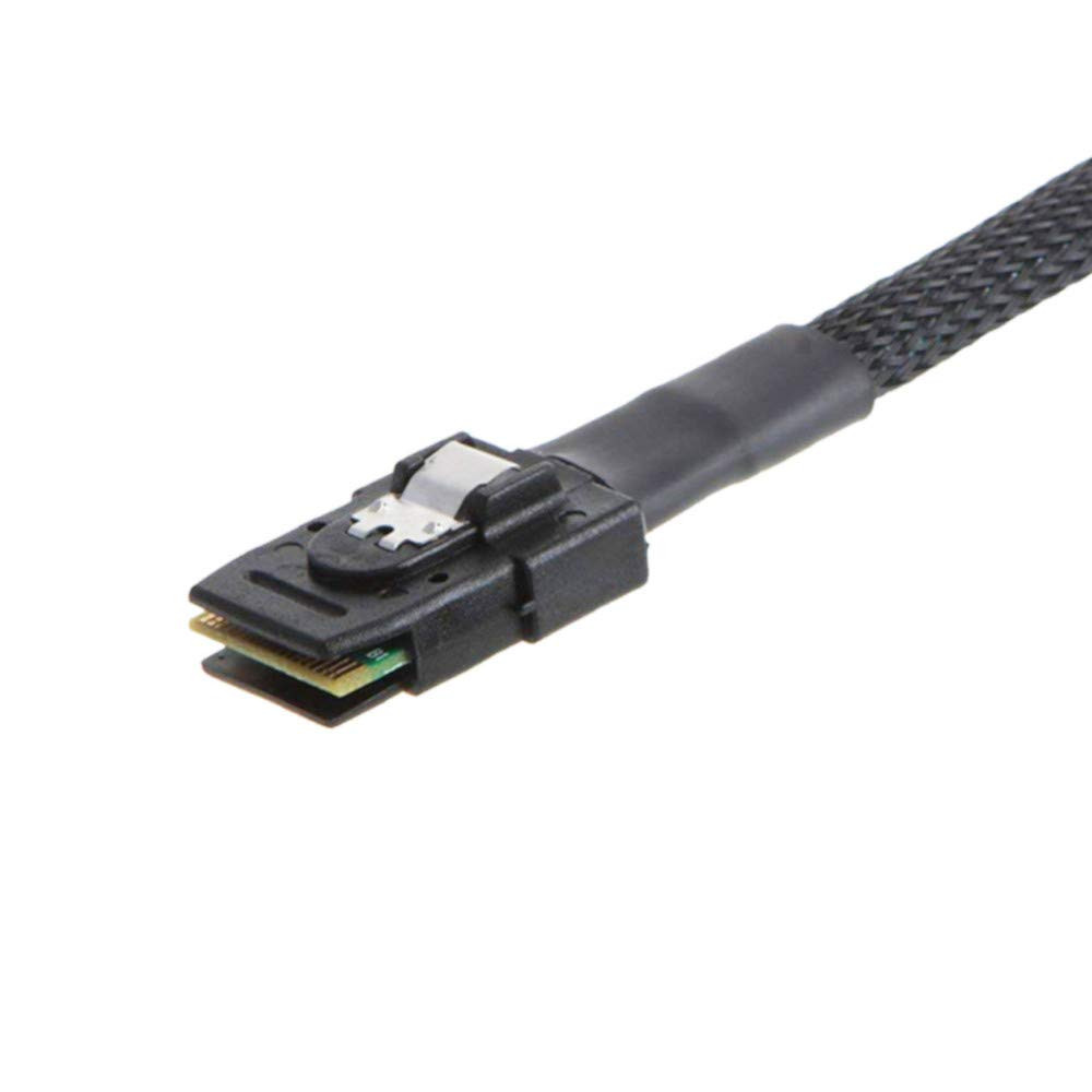 Mini SAS SFF-8087 to 4 SATA Forward Breakout Cable 1.6ft