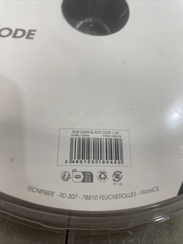 New Tecnifibre Black Code 16g Reel 660'