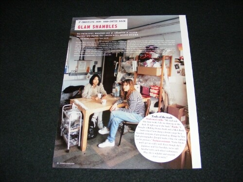 ANN-SOFIE BACK magazine clipping