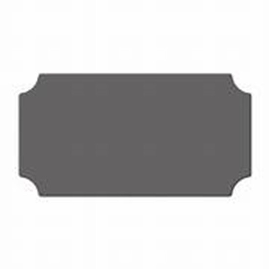 Fiskars 1.5" inch Label-shaped Punch - Cuts thick materials - NEW in pkg