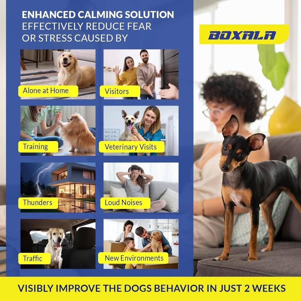 Dog Pheromones Calming Diffuse- 2 Pack 45ml Refill