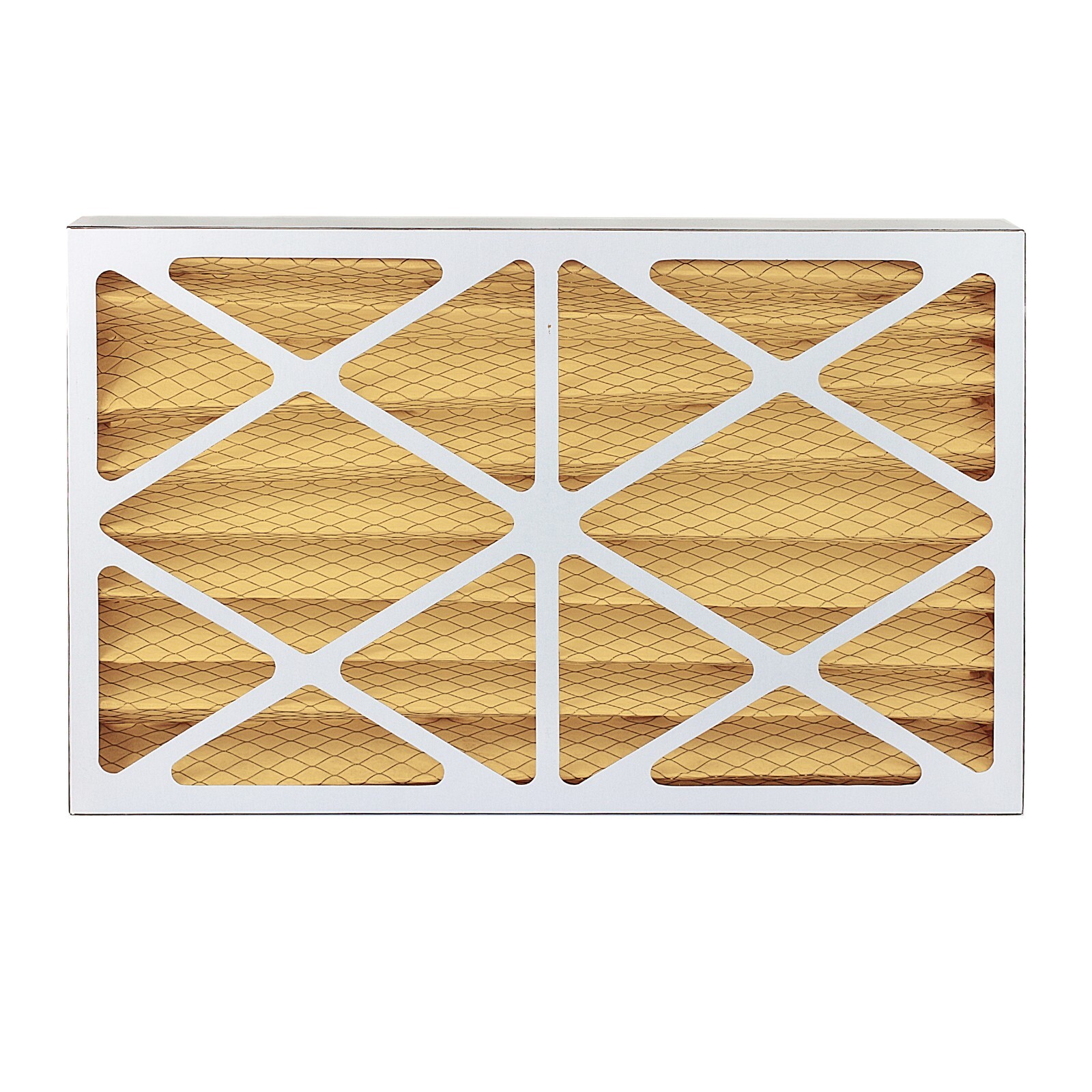 Filterbuy 16x25x4 Pleated Air Filters, Replacement for HVAC AC Furnace (MERV 11)