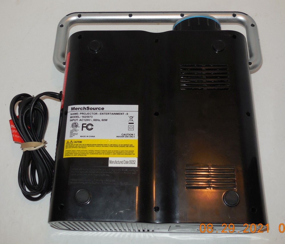 Discovery Merch Source Wonderwall Projector Model # 1625073 Tested Working