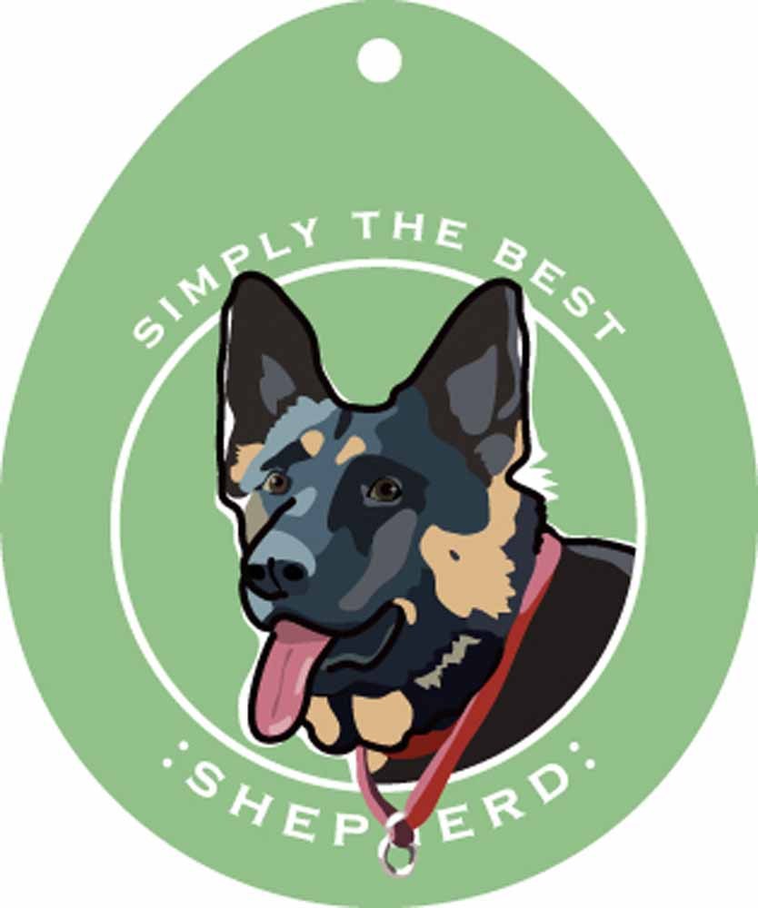 German Shepherd Sticker 4x4"