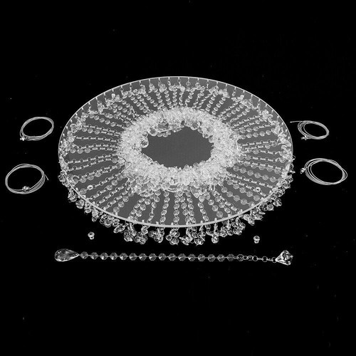 Wedding Cake Stand 80cm Crystal Bead Regular Impact-resistant, Rust-resistant