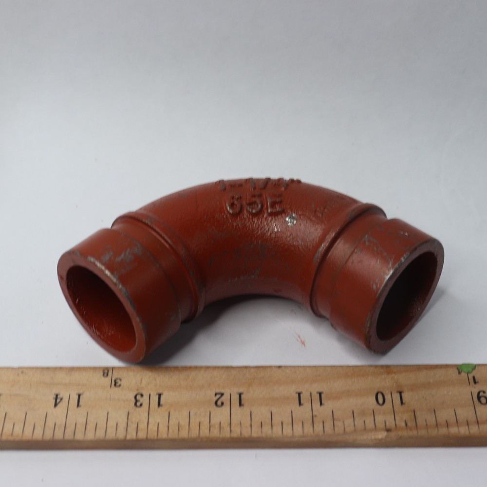 SCI 90 Degree Grooved Elbow 1-1/4" 65E