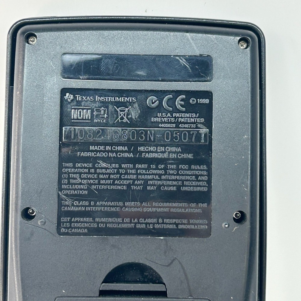 Texas Instruments TI-83 Plus Graphing Calculator Tested Working