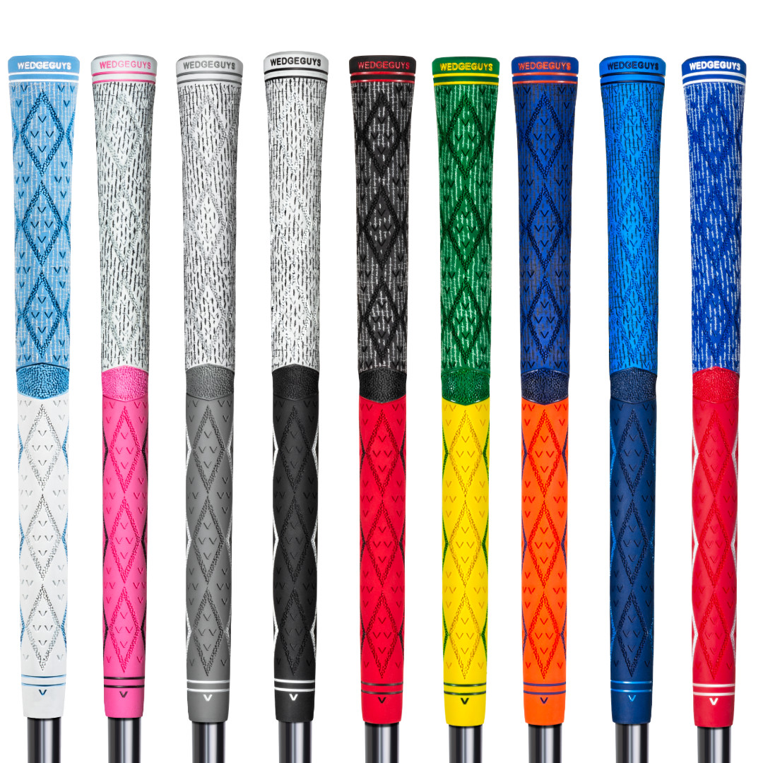 NEW Wedge Guys Hybrid Golf Grips - Standard/Midsize/Oversize - Regrip with Pride