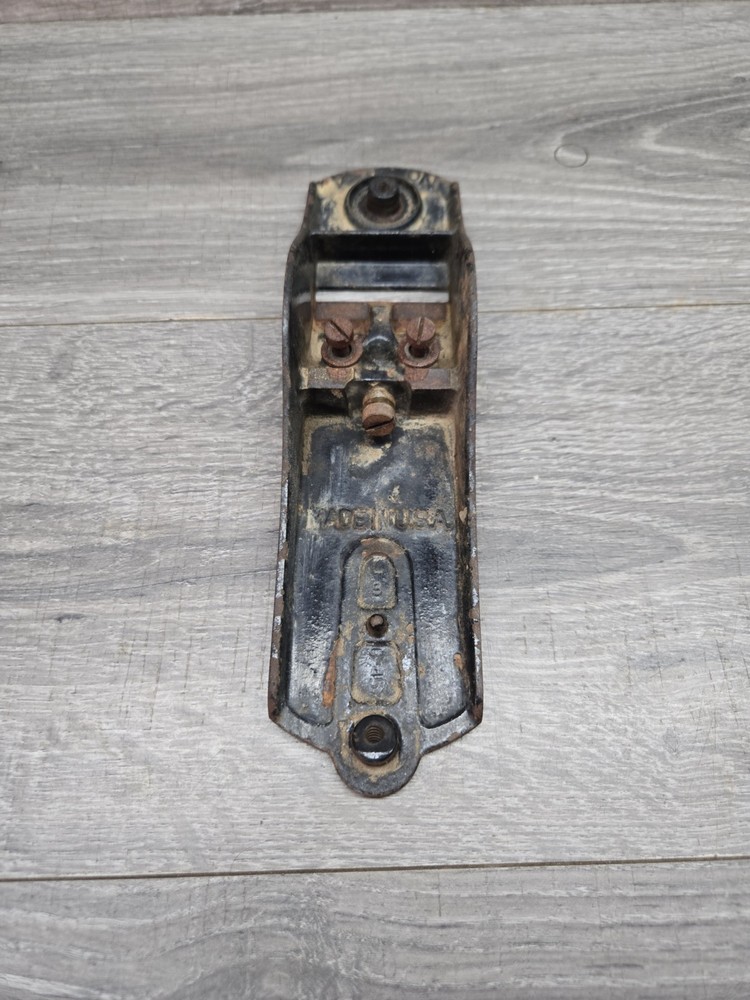 Stanley No 4 Wood Plane Corrugated Base Bottom