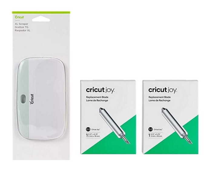 Cricut Joy Replacement Blade (2 Pack) & Cricut Scraper XL