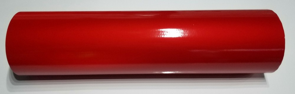 Red Reflective Sign Vinyl 24" x 10 ft Plotter Cutter