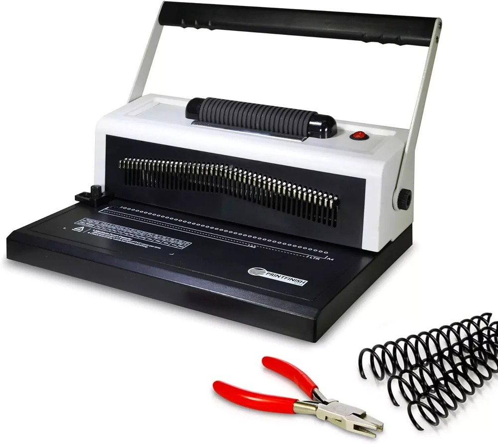 S25A Coilbind Coil Punch & Binding Machine - with Electric Coil Inserter - Profe