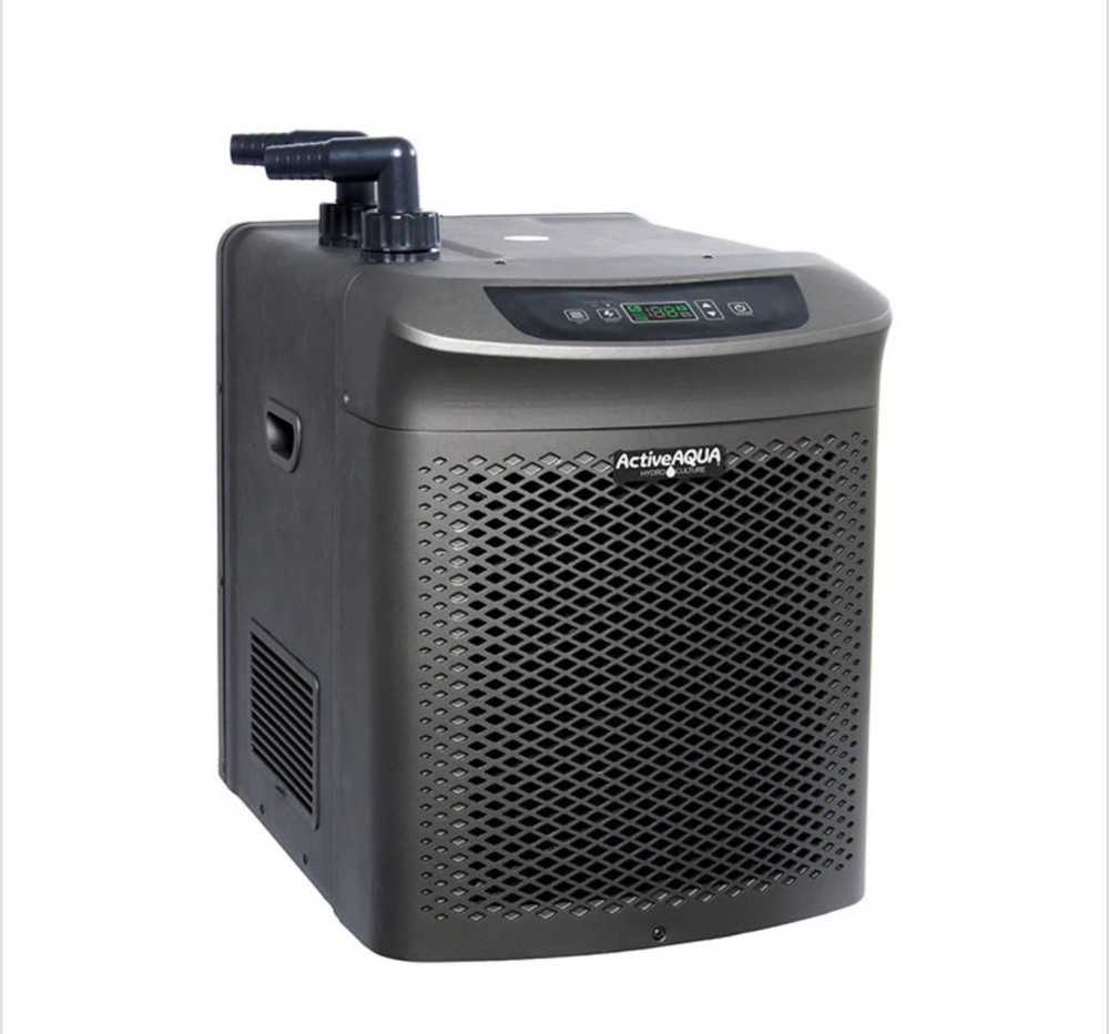 Active Aqua AACH100HP Hydroponic Water Chiller Cooling System, 1 HP, Rated pe...