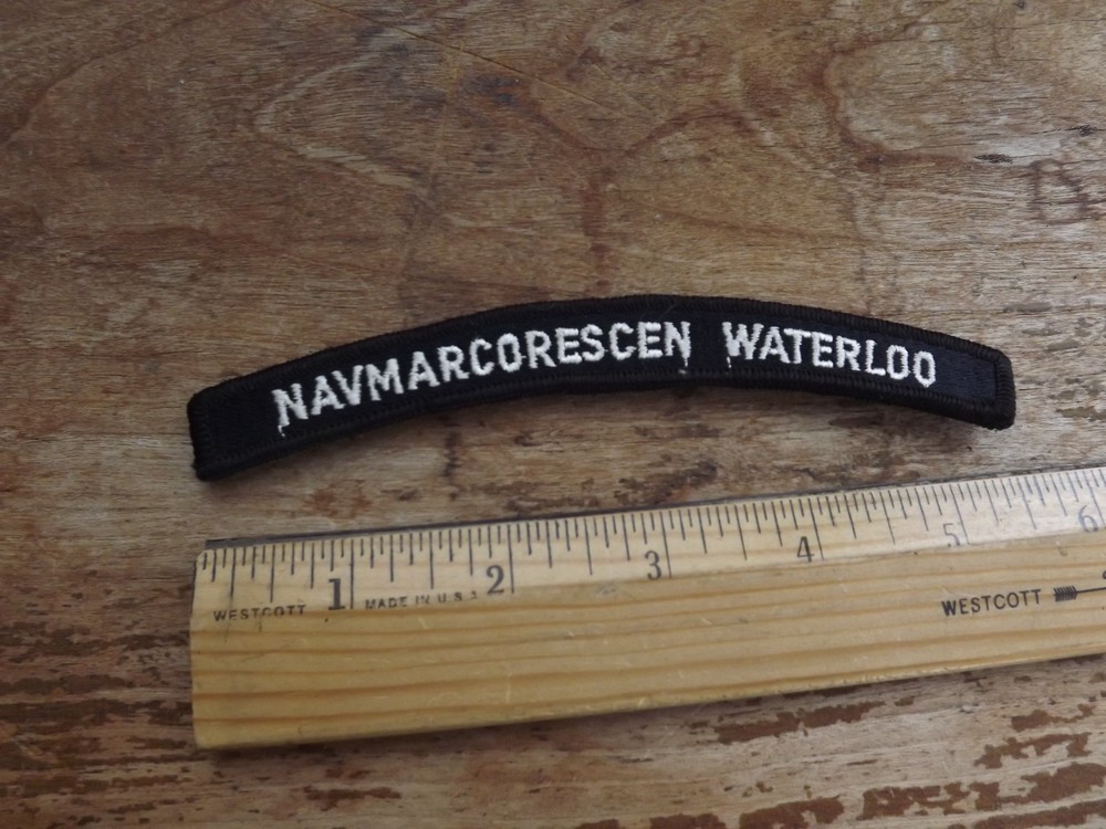 Navy NAVMARCORESCEN WATERLOO Tab - INV# C1180