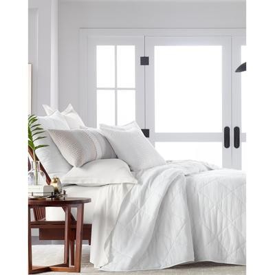 Hotel Collection Dobby Diamond 3-Pc. Coverlet Set, King