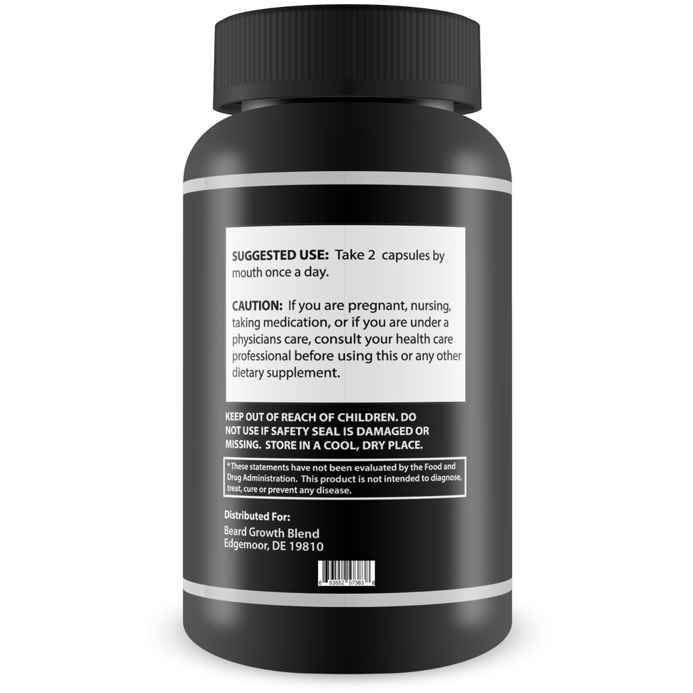 Legendary Beard Co. Beard Growth Blend - Highly Effective Mens Formula