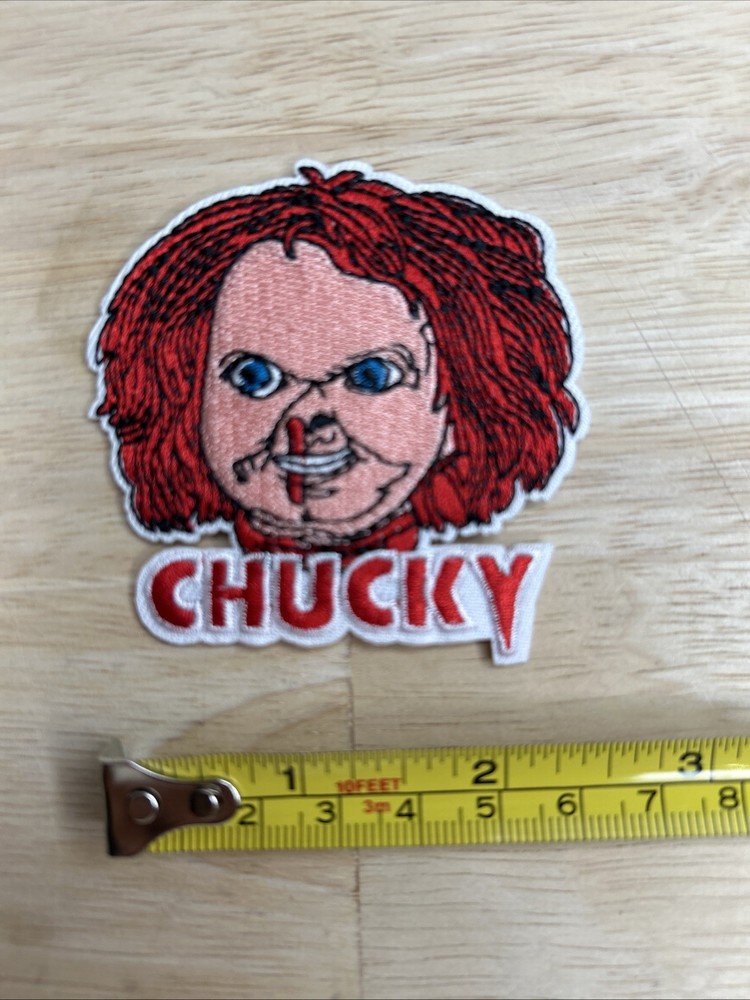 Chucky Embroidered Iron On Patch