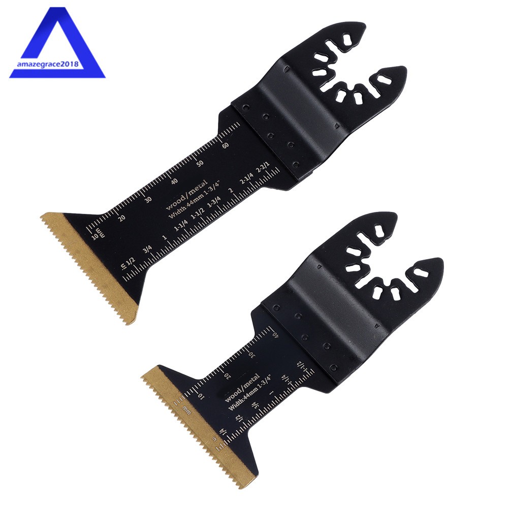 12Pack 2 Type Professional Multitool Plated Oscillating Tool Saw Blade For Wood