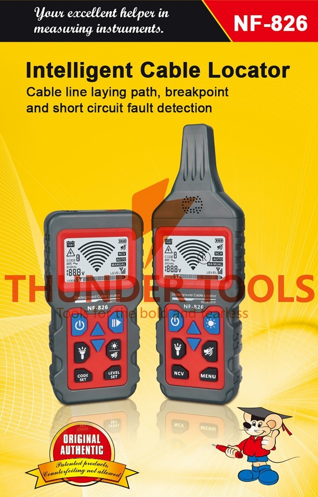 Thunder Tools NOYAFA NF-826 Underground Cable Locator Wire Tracking