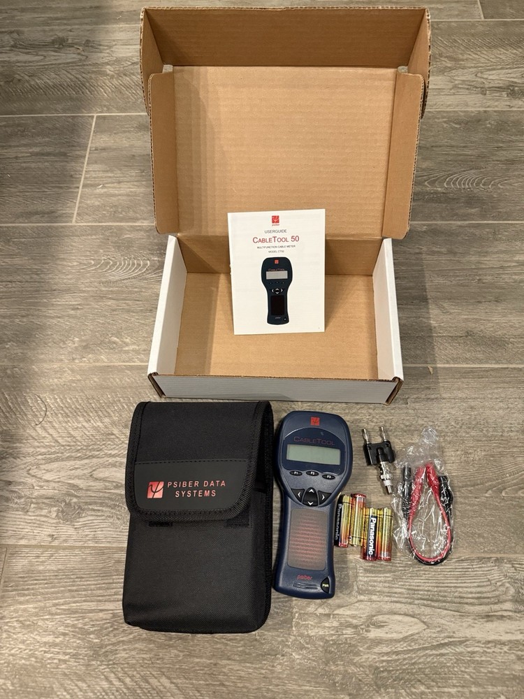 Psiber CT50 Cable Tool Multifunction Cable Length Meter