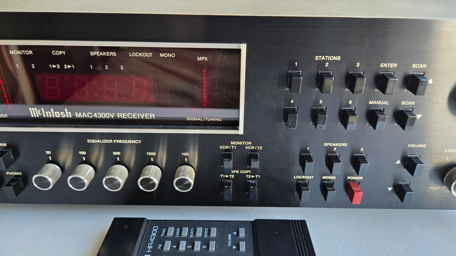 McIntosh MAC4300V Receiver W/ Remote Super Clean Fully Tested Working Great