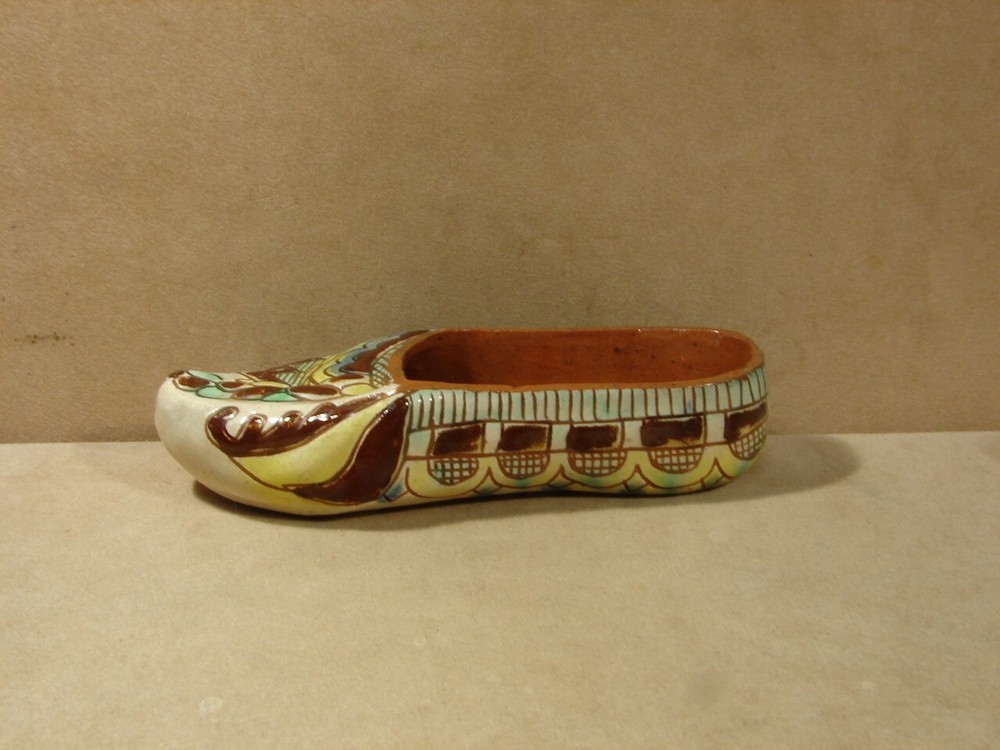 Vintage Polish Red Clay Shoe
