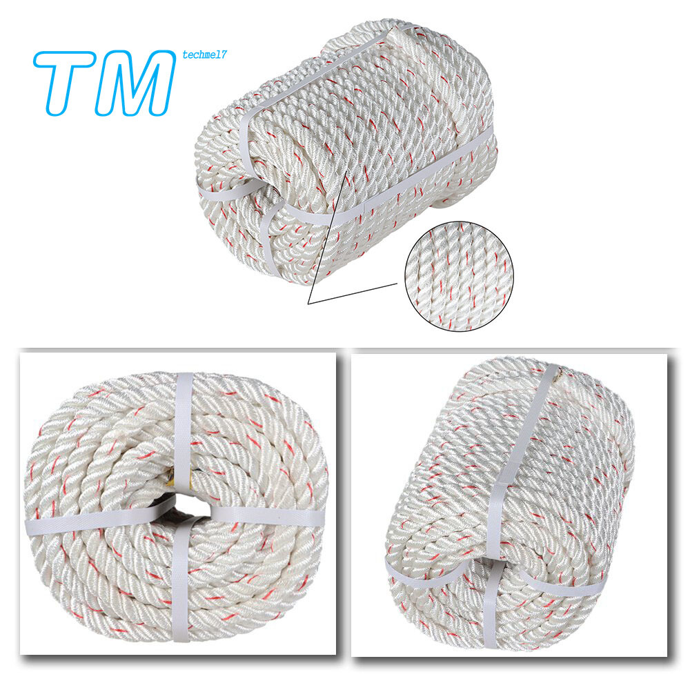 5/8"x150' Arborist Bull Rope Tree Rigging Line Utility Durable Rope Polyester