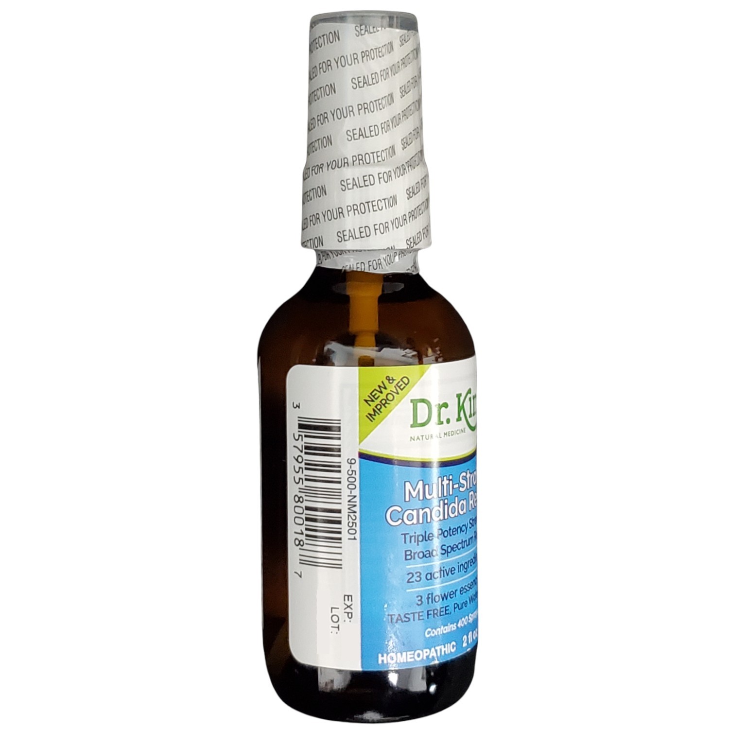 Dr King's Multi-Strain Candida Relief,(was AquaFlora High Potency 9),2Oz