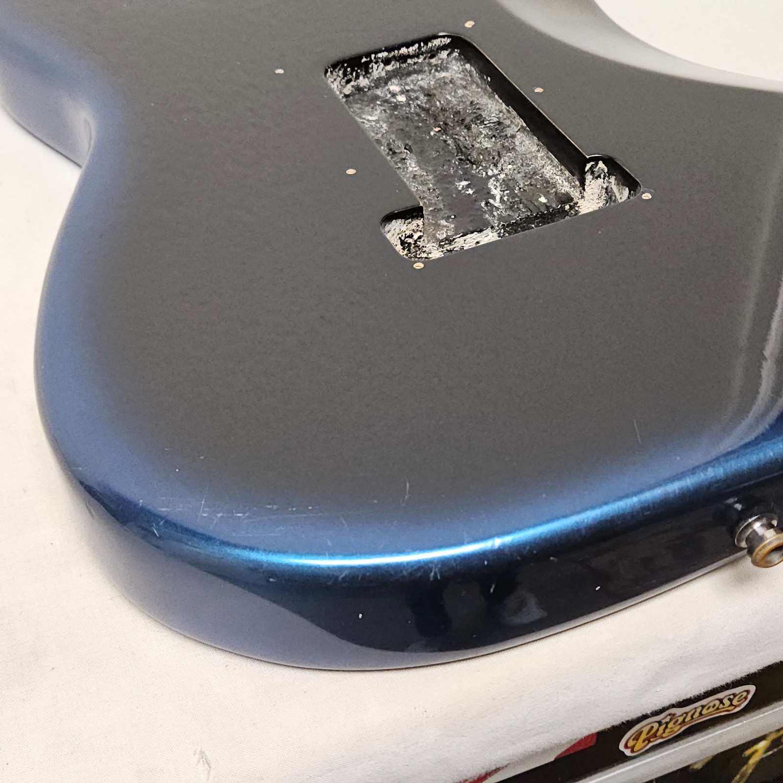 1993 Fender USA Strat Plus Body Blue Pearl Burst - American Electric Guitar 90s