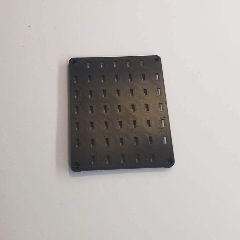 Wall Mountable Zip Tie Board / Holder - 3D Printed - Many Colors