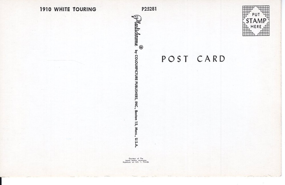191O WHITE TOURING - PC2378