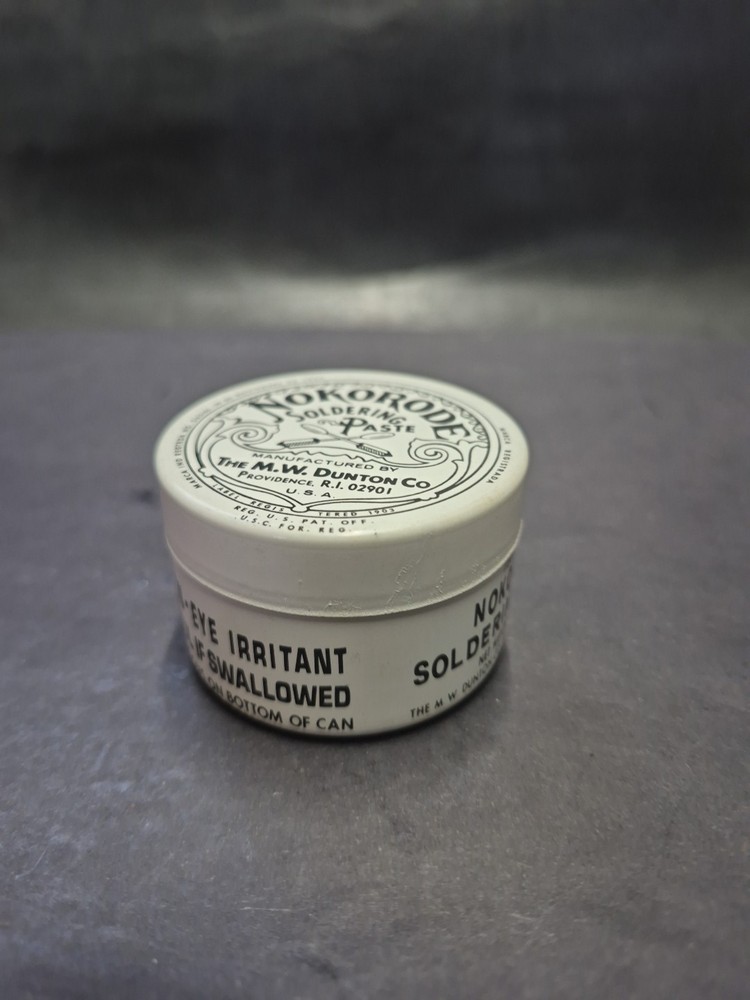 Nokorode Soldering Paste Empty tin