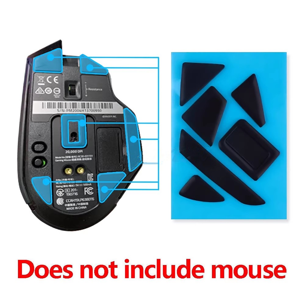 2Set/Pack Mouse Skates Feet Kit For Razer Basilisk Ultimate Mouse Replacement