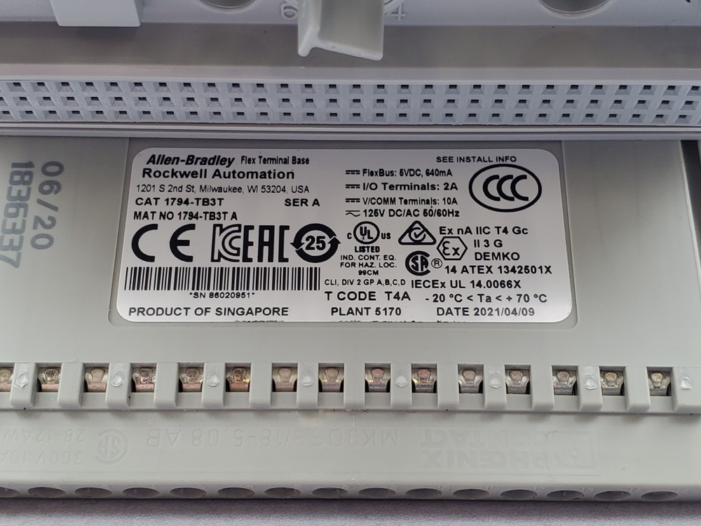 Allen Bradley 1794-IT8 Flex I/O 8 Channel Input Module
