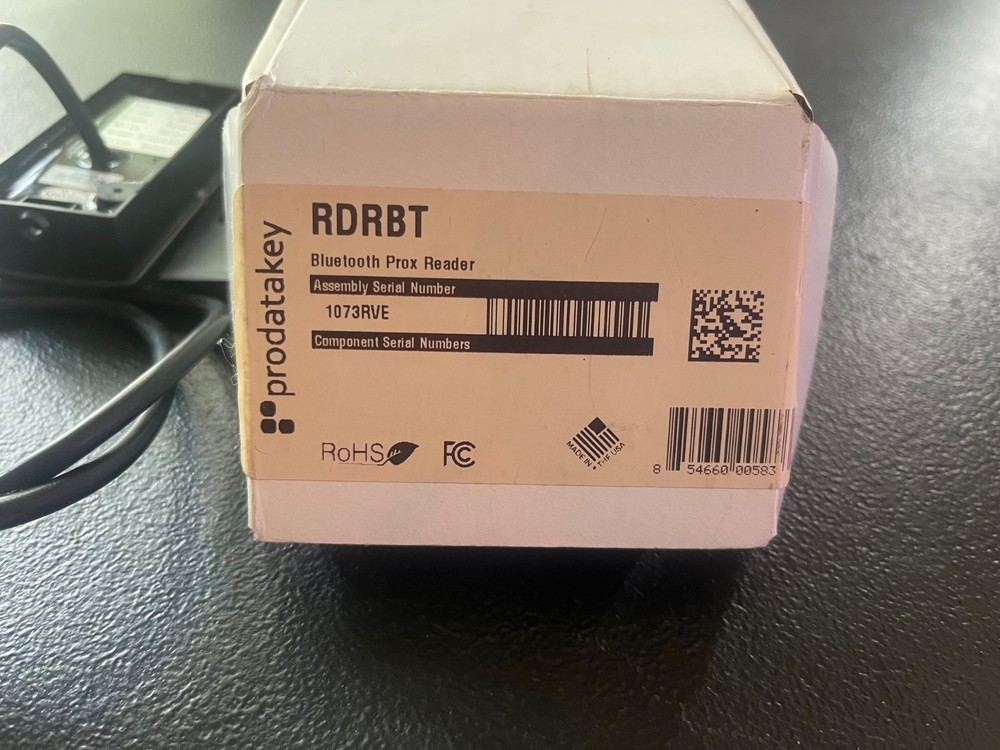 ProdataKey RM Red Mullion Reader High-Security, 13.56 MHz, OSDP, Wiegand