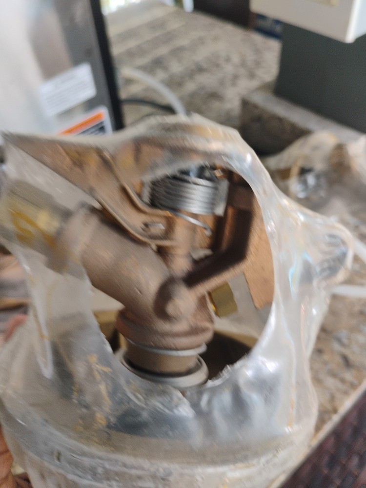 rain bird brass impact sprinkler Identify Brdnd