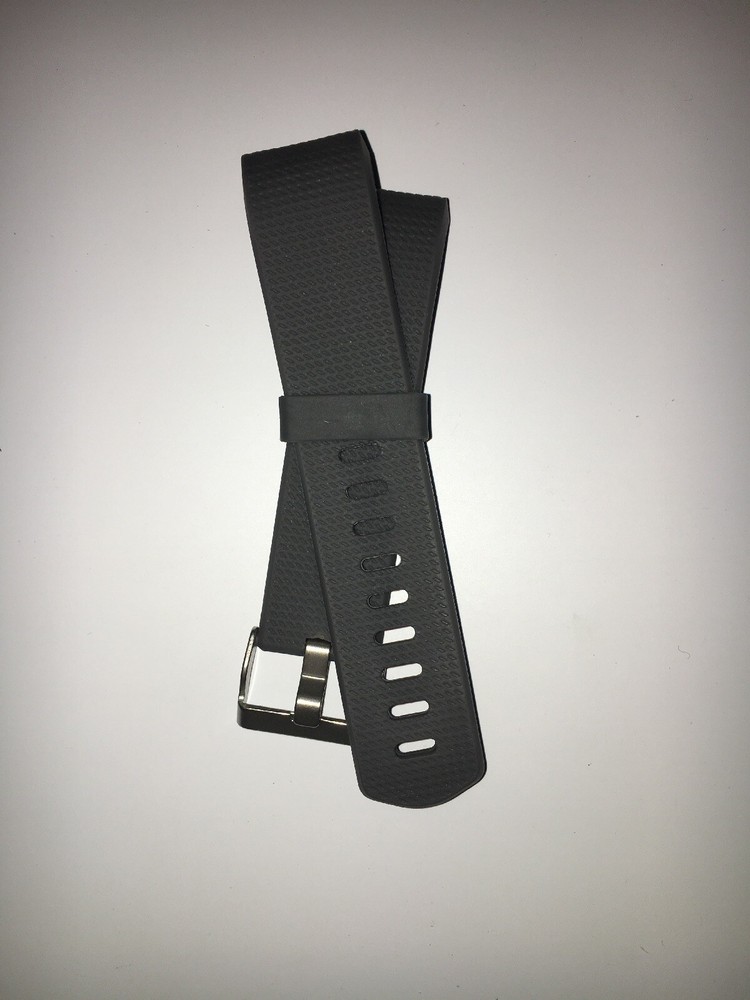 Fitbit Charge 2 Replacement Silicone Bands Sport Women Men Adjustable Gray Small