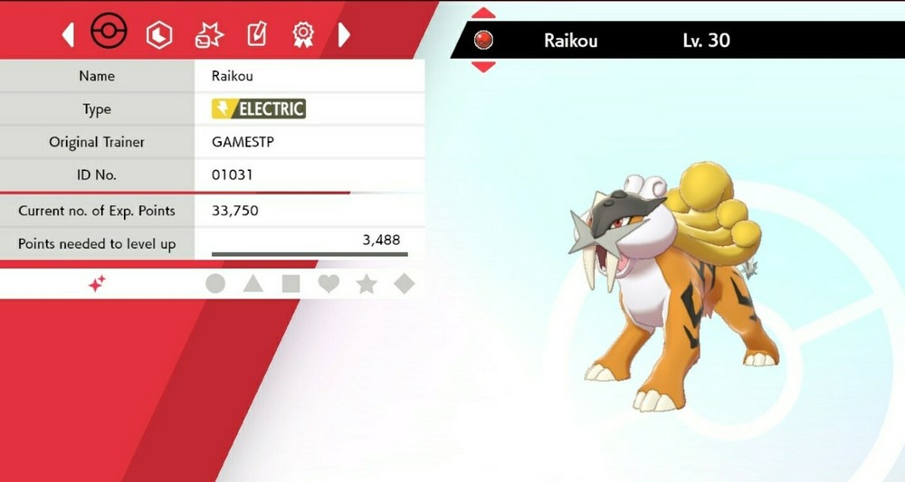 ✨Shiny✨ Event Raikou For Pokémon Sword & Shield