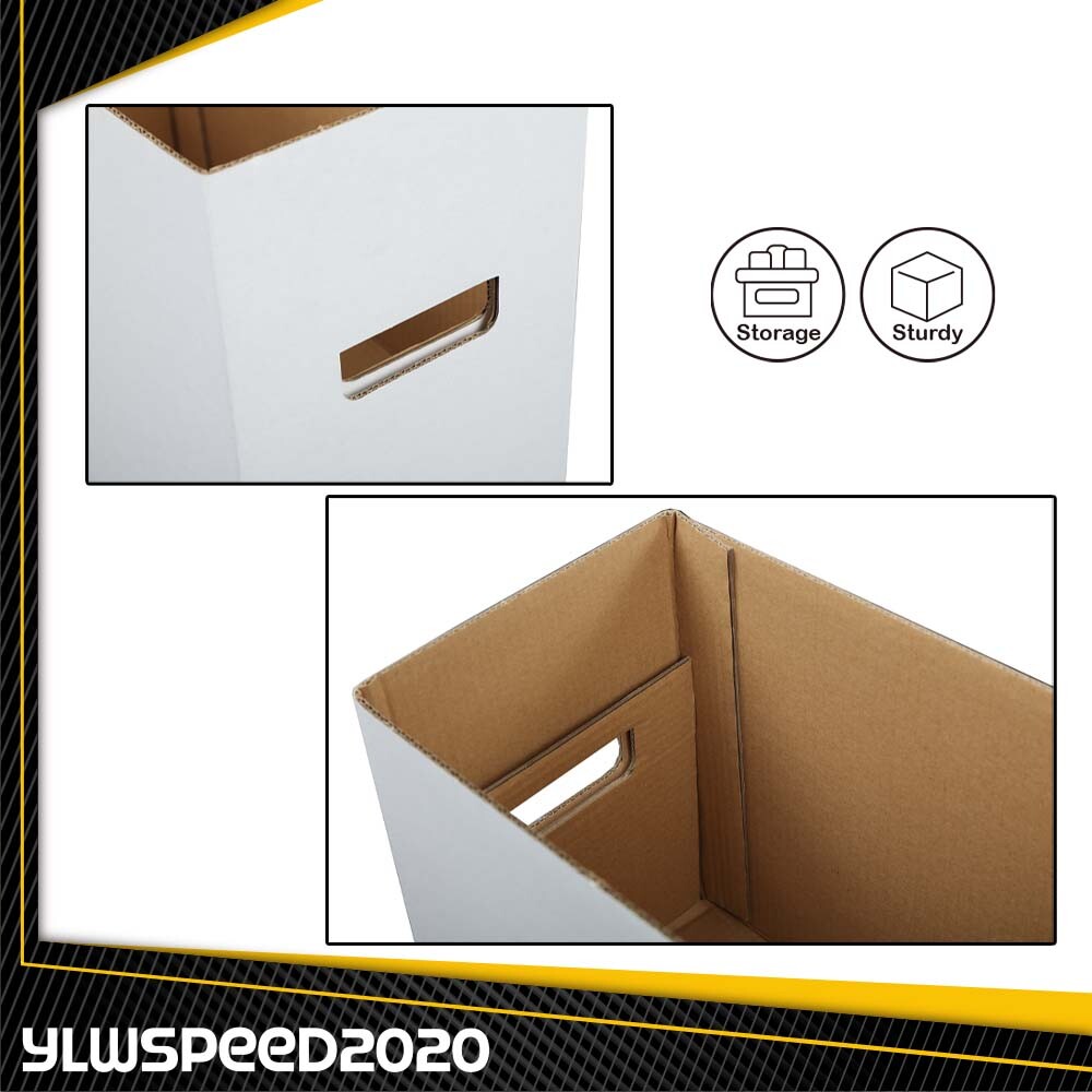 Comic Books Storage Boxes Short Holds 150-175 Stackable Durable Archive 10PCS