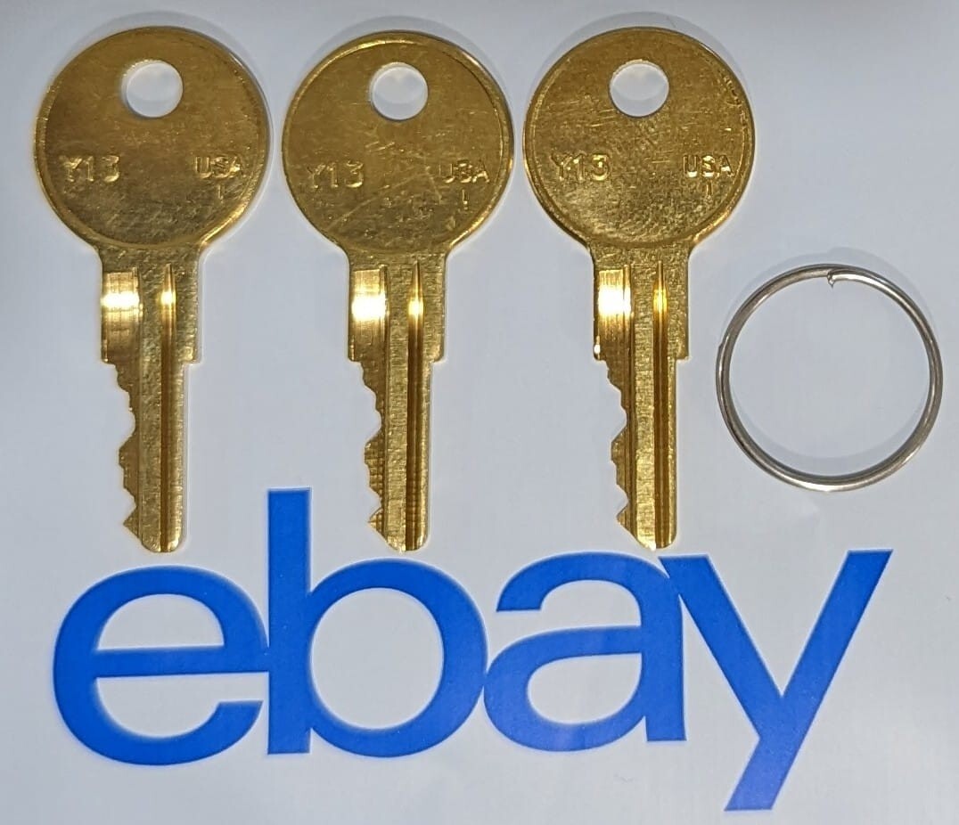 CH505 3-NEW Keys For ALL Toolbox chests with code CH505 or 505CH